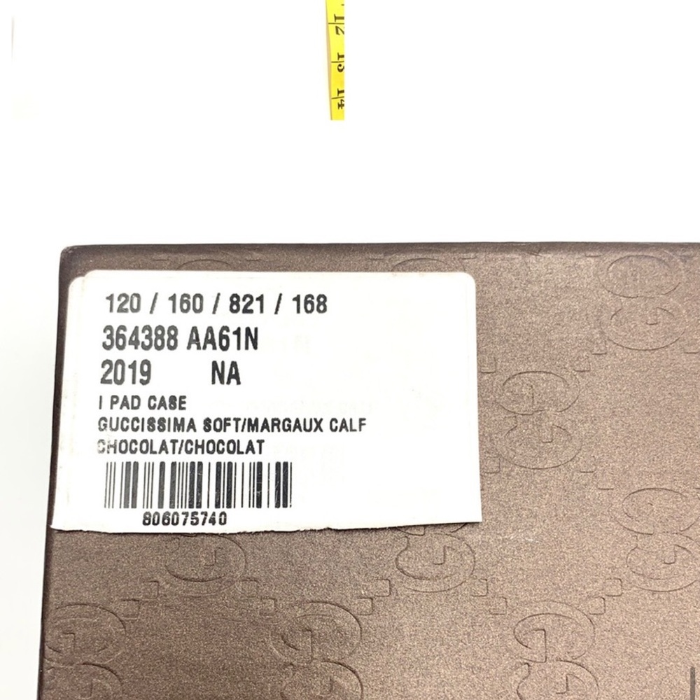 Gucci Chocolate Brown iPad Case